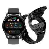 2023 New Wireless Bluetooth TWS Two In One Headset Smart Watch Men Women Healthy Sport Fitness Music Watches For Android IOS