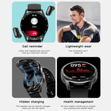 2023 New Wireless Bluetooth TWS Two In One Headset Smart Watch Men Women Healthy Sport Fitness Music Watches For Android IOS