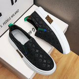 Autumn Men Casual Sneakers Flat Loafers Sports Shoes Breathable Running Tennis Shoes Male Slip-on Soft Comfortable Outdoor Shoes